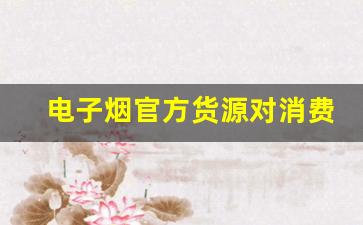 电子烟官方货源对消费者的保障作用