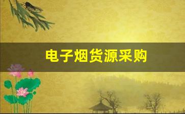 开店必备：从哪里采购电子烟悦刻货源