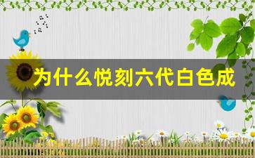 为什么悦刻六代白色成为市场热门选择